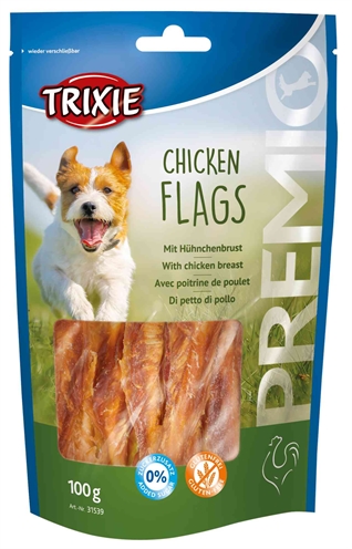 TRIXIE\u0020PREMIO\u0020CHICKEN\u0020FLAGS\u0020100\u0020GR