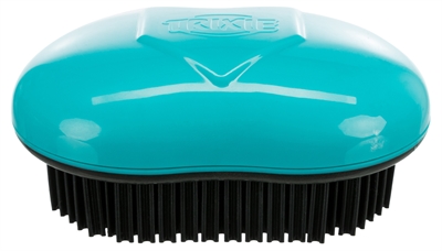 TRIXIE\u0020TEXTIELBORSTEL\u0020ZWART\u0020\u002F\u0020TURQUOISE\u00207X10\u0020CM