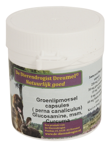 DIERENDROGIST\u0020GROENLIPMOSSEL\u0020MET\u0020GLUCOSAMINE\u0020\u002F\u0020MSM\u0020\u002F\u0020CURCUMA\u002050\u0020ST