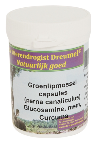 DIERENDROGIST\u0020GROENLIPMOSSEL\u0020MET\u0020GLUCOSAMINE\u0020\u002F\u0020MSM\u0020\u002F\u0020CURCUMA\u0020150\u0020ST