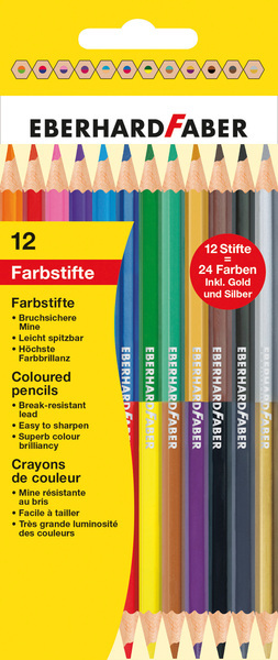 Eberhard\u0020Faber\u0020EF\u002D514811\u0020Kleurpotlood\u00202\u002Dzijdig\u0020Gekleurd\u0020Etui\u002012\u0020Stuks\u002024\u0020Kleuren Eberhard\u0020Faber\u0020EF\u002D514811\u0020Kleurpotlood\u00202\u002Dzijdig\u0020Gekleurd\u0020Etui\u002012\u0020Stuks\u002024\u0020Kleuren