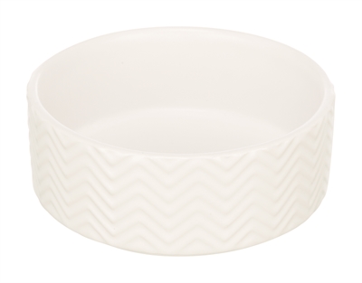 TRIXIE\u0020VOERBAK\u0020\u002F\u0020DRINKBAK\u0020WAVE\u0020KERAMIEK\u0020WIT\u002016\u0020CM\u0020900\u0020ML