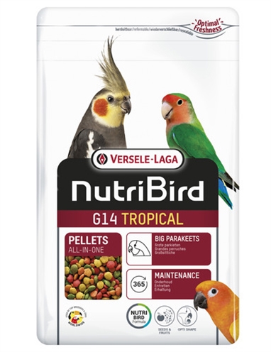 NUTRIBIRD\u0020TROPICAL\u0020G14\u0020ONDERHOUDSVOEDER\u00201\u0020KG