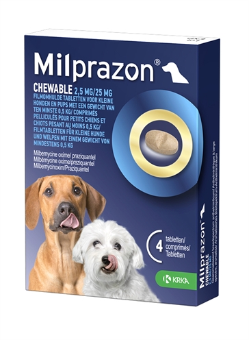 KRKA\u0020MILPRAZON\u0020KAUWTABLETTEN\u0020ONTWORMINGSTABLETTEN\u0020HOND\u0020\u003E0,5\u0020KG\u00202,5\u0020MG\u002F25\u0020MG\u00204\u0020TBL