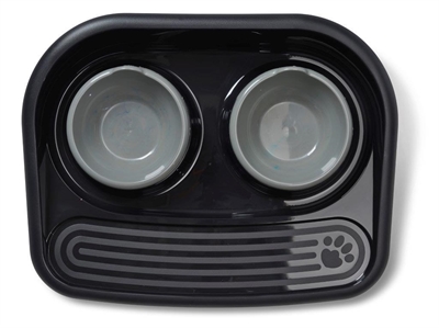 SAVIC\u0020BUTLER\u0020VOERSTATION\u0020HAPPY\u0020PLANET\u0020ZWART\u002045X36X8\u0020CM