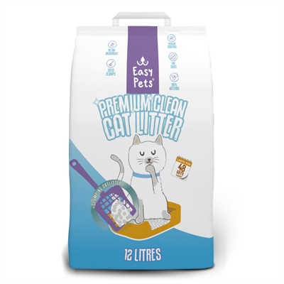 EASYPETS\u0020PREMIUM\u0020CLEAN\u0020WHITE\u0020BENTONITE\u0020KATTENBAKVULLING\u002012\u0020LTR