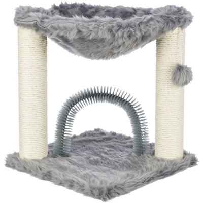 TRIXIE\u0020KRABPAAL\u0020BAZA\u0020MET\u0020BORSTEL\u0020GRIJS\u002041X41X50\u0020CM