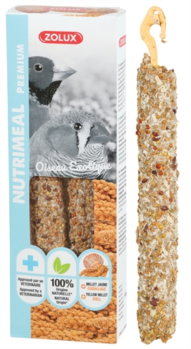 ZOLUX\u0020NUTRIMEAL\u0020STICK\u0020TROPISCHE\u0020VOGEL\u0020GELE\u0020GIERST\u0020110\u0020GR\u00203\u0020ST