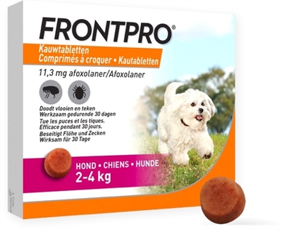 FRONTLINE\u0020FRONTPRO\u0020KAUWTABLETTEN\u0020S\u00202\u002D4\u0020KG\u00203\u0020TBL