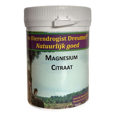 DIERENDROGIST\u0020MAGNESIUM\u0020CITRAAT\u0020150\u0020GR