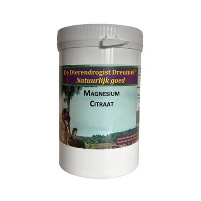 DIERENDROGIST\u0020MAGNESIUM\u0020CITRAAT\u0020250\u0020GR