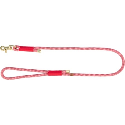 TRIXIE\u0020SOFT\u0020ROPE\u0020HONDENRIEM\u0020ROOD\u0020\u002F\u0020CREME\u0020100X1\u0020CM