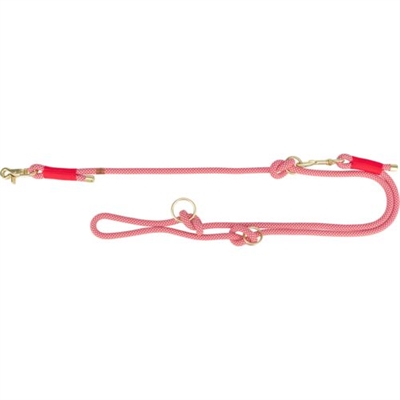 TRIXIE\u0020SOFT\u0020ROPE\u0020HONDENRIEM\u0020VERSTELBAAR\u0020ROOD\u0020\u002F\u0020CREME\u0020200X1\u0020CM