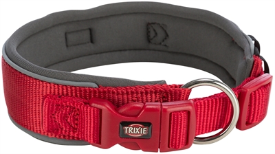 TRIXIE\u0020PREMIUM\u0020HALSBAND\u0020HOND\u0020EXTRA\u0020BREED\u0020ROOD\u0020\u002F\u0020GRAFIET\u0020GRIJS\u002040\u002D48X4\u0020CM