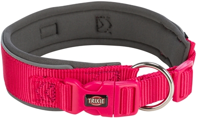 TRIXIE\u0020PREMIUM\u0020HALSBAND\u0020HOND\u0020EXTRA\u0020BREED\u0020FUCHSIA\u0020\u002F\u0020GRAFIET\u0020GRIJS\u002046\u002D55X5\u0020CM