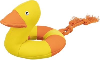 TRIXIE\u0020HONDENSPEELGOED\u0020AQUA\u0020TOY\u0020DUCK\u0020ON\u0020ROPE\u002020X36\u0020CM\u00202\u0020ST