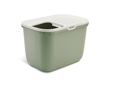 SAVIC\u0020KATTENBAK\u0020HOP\u0020IN\u0020BOTANICAL\u0020GROEN\u002058,5X39X39,5\u0020CM