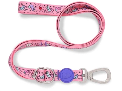 MORSO\u0020HONDENRIEM\u0020VERSTELBAAR\u0020GERECYCLED\u0020SWEET\u0020TWEET\u0020ROZE\u002065\u002D200X2,5\u0020CM\u002020\u002D80\u0020KG