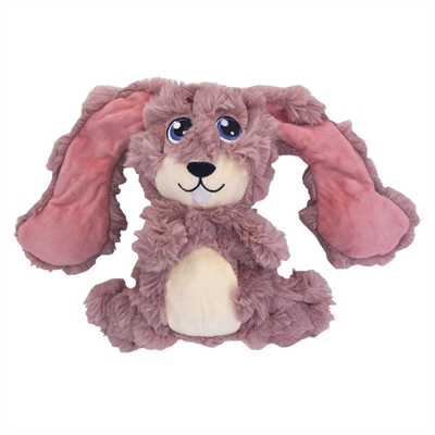 KONG\u0020SCRUMPLEZ\u0020BUNNY\u0020PLUCHE\u0020MET\u0020PIEP\u0020ROZE\u002021X28X8\u0020CM