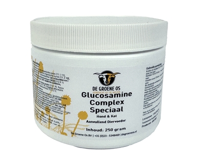 DE\u0020GROENE\u0020OS\u0020GLUCOSAMINE\u0020COMPLEX\u0020SPECIAAL\u0020HOND\u0020\u002F\u0020KAT\u0020250\u0020GR
