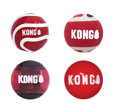 KONG\u0020SIGNATURE\u0020BALLEN\u0020ASSORTI\u00205,5X5,5X5,5\u0020CM\u00204\u0020ST