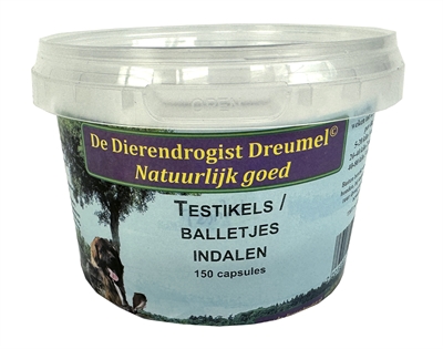 DIERENDROGIST\u0020TESTIKELS\u0020INDALEN\u0020CAPSULES\u0020150\u0020ST