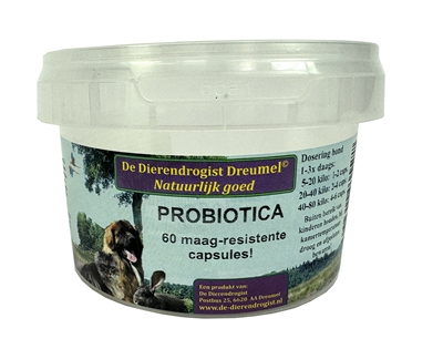 DIERENDROGIST\u0020PROBIOTICA\u0020CAPSULES\u002060\u0020ST