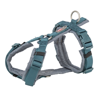 TRIXIE\u0020HONDENTUIG\u0020PREMIUM\u0020TREKKING\u0020PETROL\u0020BLAUW\u002F\u0020GRAFIET\u0020GRIJS\u002036\u002D44X1,5\u0020CM