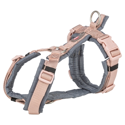TRIXIE\u0020HONDENTUIG\u0020PREMIUM\u0020TREKKING\u0020BLUSH\u0020ROZE\u0020\u002F\u0020GRAFIET\u0020GRIJS\u002036\u002D44X1,5\u0020CM