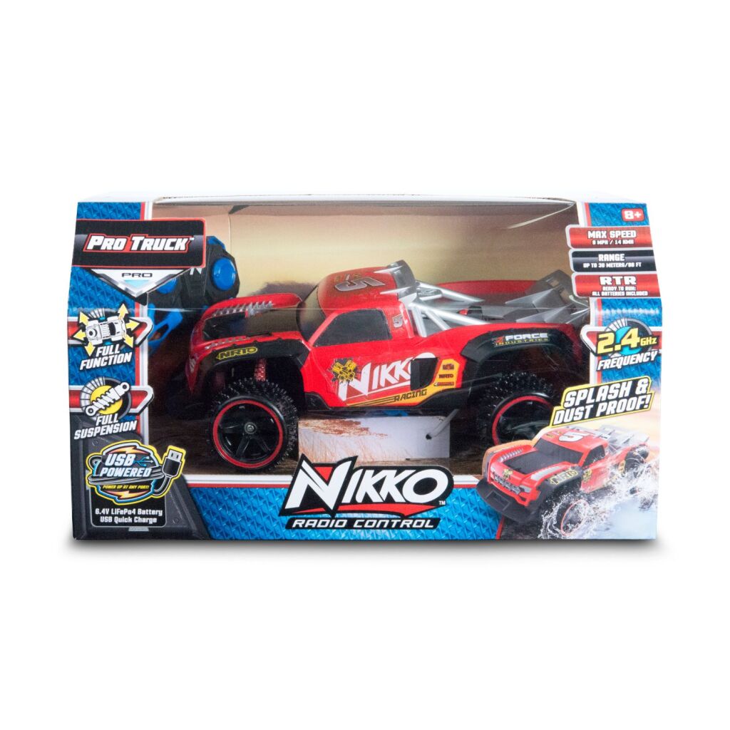 Nikko\u0020RC\u0020Racing\u0020Truck\u0020Rood\u002FZwart