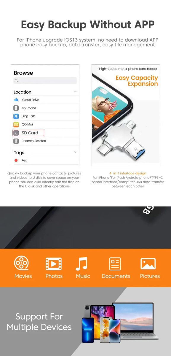 4\u0020In\u00201\u0020Kaartlezer\u0020\u002D\u0020Usb\u00203.0\u0020Naar\u0020Type\u0020C\u0020Adapter\u0020\u002D\u0020Usb\u0020Naar\u0020Ios\u0020\u002D\u0020Micro\u0020Tf\u0020Kaart\u0020\u002D\u0020Converter\u0020voor\u0020Pc\u0020Iphone\u0020Samsung\u002D\u0020Grijs