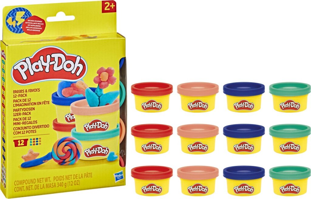 Playdoh\u0020Treats\u0020And\u0020Favors\u002012\u0020Pack