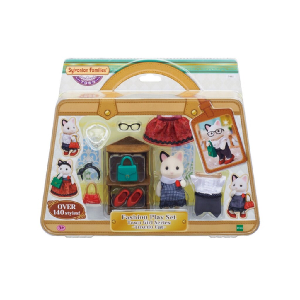 Sylvanian\u0020Families\u00205462\u0020Modespeelset\u0020Tuxedo\u0020Kat