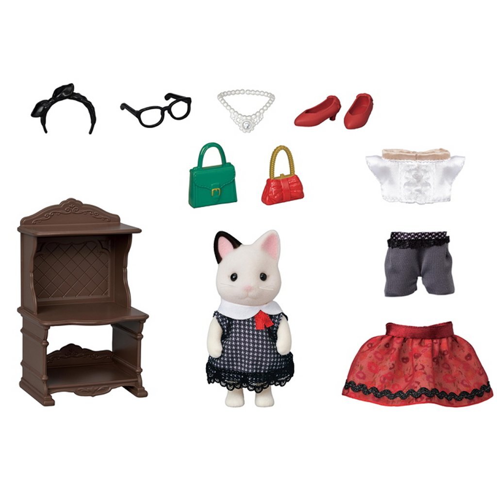 Sylvanian\u0020Families\u00205462\u0020Modespeelset\u0020Tuxedo\u0020Kat