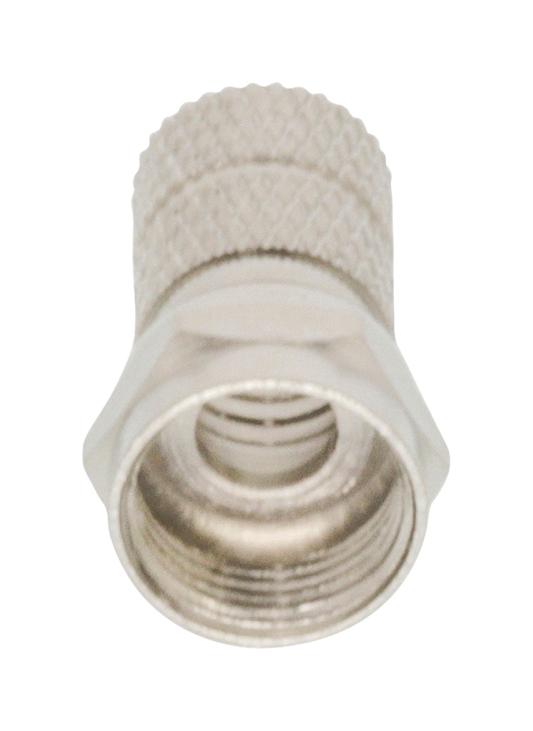 Valueline\u0020FC\u002D001PROF\u0020F\u002Dconnector\u0020Male\u0020Metaal\u0020Zilver