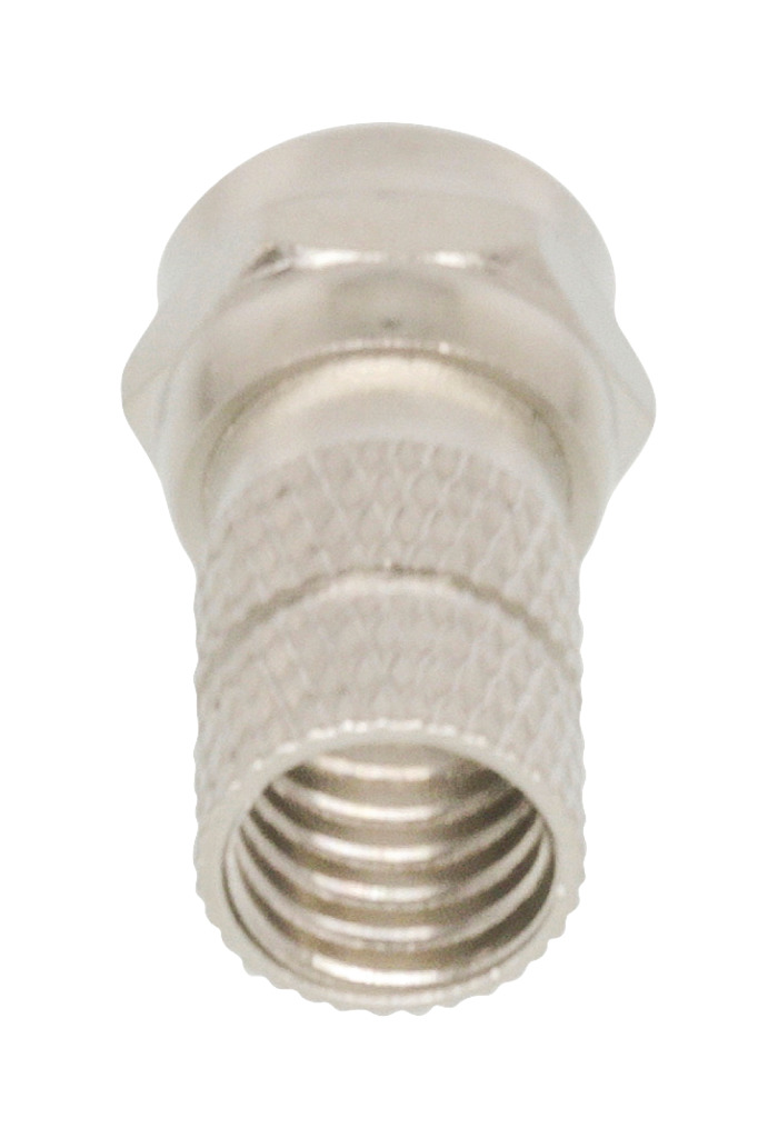 Valueline\u0020FC\u002D001PROF\u0020F\u002Dconnector\u0020Male\u0020Metaal\u0020Zilver