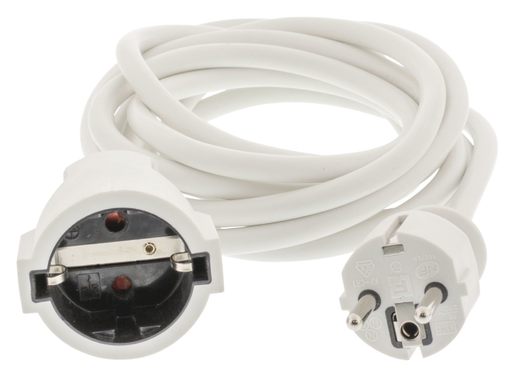 K\u0026ouml\u003Bnig\u0020EC103F1WH\u0020Stroom\u0020Verlengkabel\u00203\u0020M\u0020H05vv\u002Df\u00203g1.5\u0020Ip20\u0020Wit