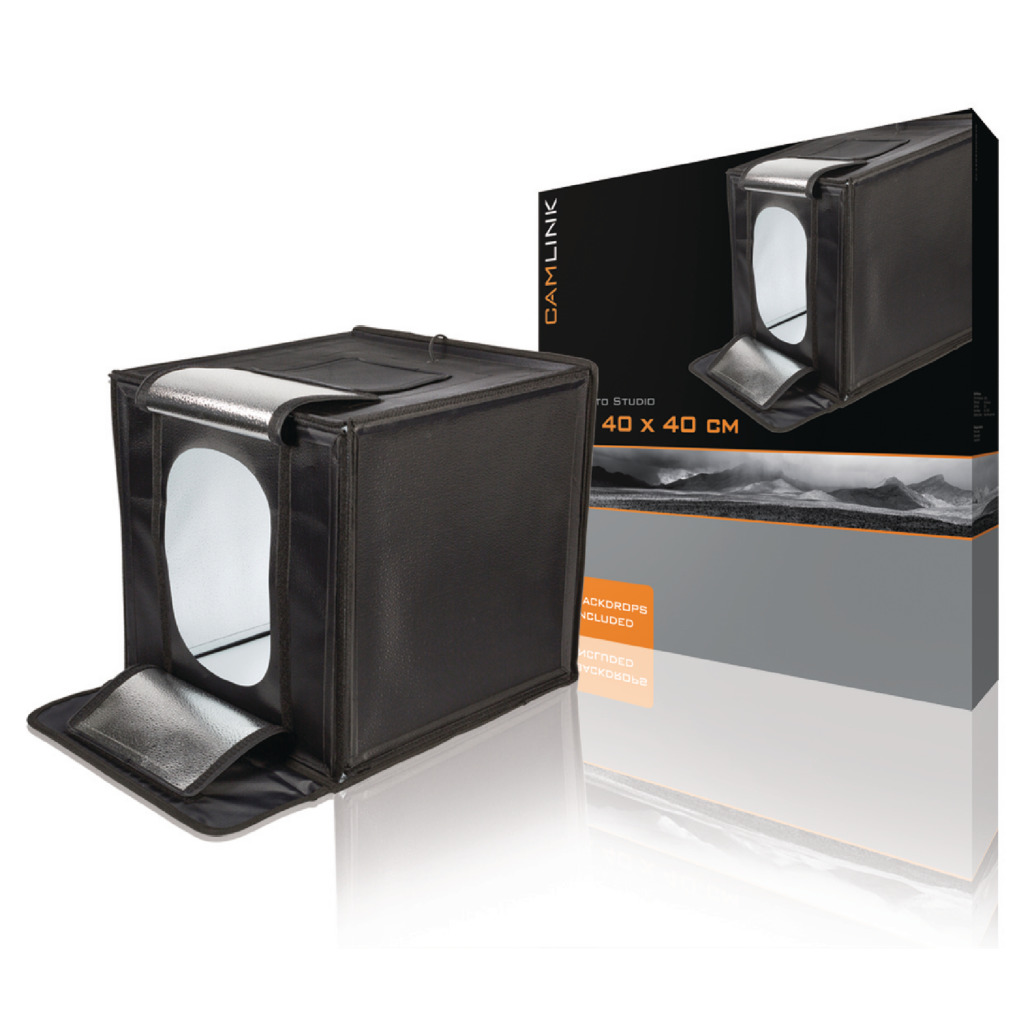 Camlink\u0020CL\u002DLEDSTUDIO40\u0020Professionele\u0020Foto\u0020Studio\u0020Kit