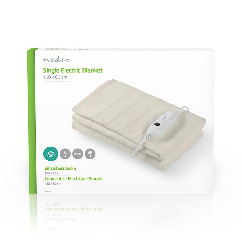 Nedis\u0020PEBL110CWT1\u00201\u002DPersoons\u0020Elektrische\u0020Deken