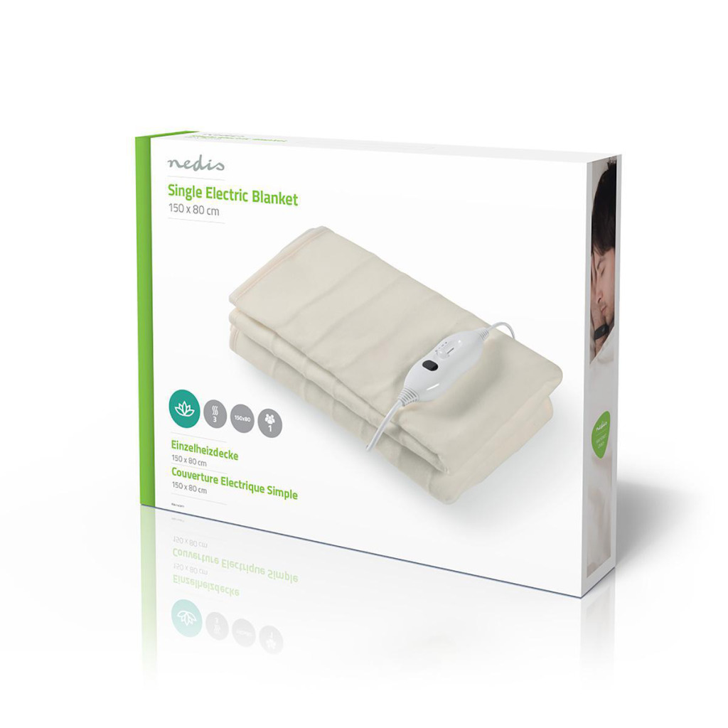 Nedis\u0020PEBL110CWT1\u00201\u002DPersoons\u0020Elektrische\u0020Deken