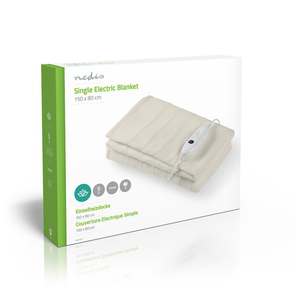 Nedis\u0020PEBL110CWT1\u00201\u002DPersoons\u0020Elektrische\u0020Deken