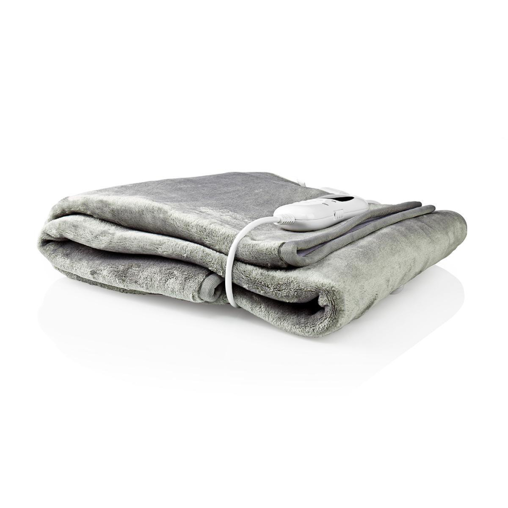 Nedis\u0020PEBL130CWT1\u0020Elektrische\u0020Deken\u0020Onderdeken\u0020150\u0020X\u002080\u0020Cm\u00209\u0020Heat\u0020Settings\u0020Indicator\u0020Light\u0020Overheat\u0020Protection