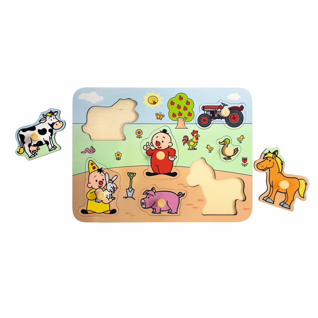 Bumba\u0020Houten\u0020Puzzel\u0020Boerderij\u00207\u0020Stukjes Bumba\u0020Houten\u0020Puzzel\u0020Boerderij\u00207\u0020Stukjes