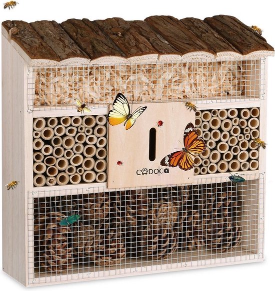 Insectenhotel\u0020nestkastje\u002030,5x9,5x31cm