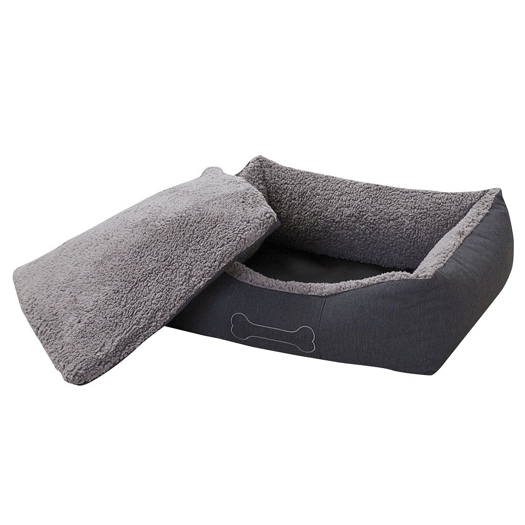 Sun\u0020Garden\u0020Luxe\u0020Hondenmand\u0020Lucky\u0020\u002B\u0020Kussen\u002059x67x20cm\u0020Grijs Sun\u0020Garden\u0020Luxe\u0020Hondenmand\u0020Lucky\u0020\u002B\u0020Kussen\u002059x67x20cm\u0020Grijs