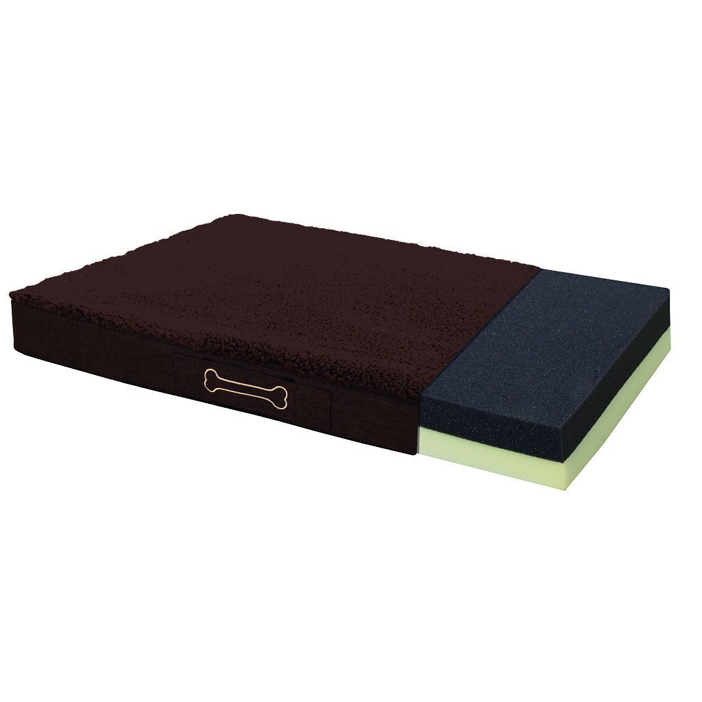 Sun\u0020Garden\u0020Buddy\u0020Orthopedisch\u0020Hondenkussen\u002079x60x8cm\u0020Donkerbruin