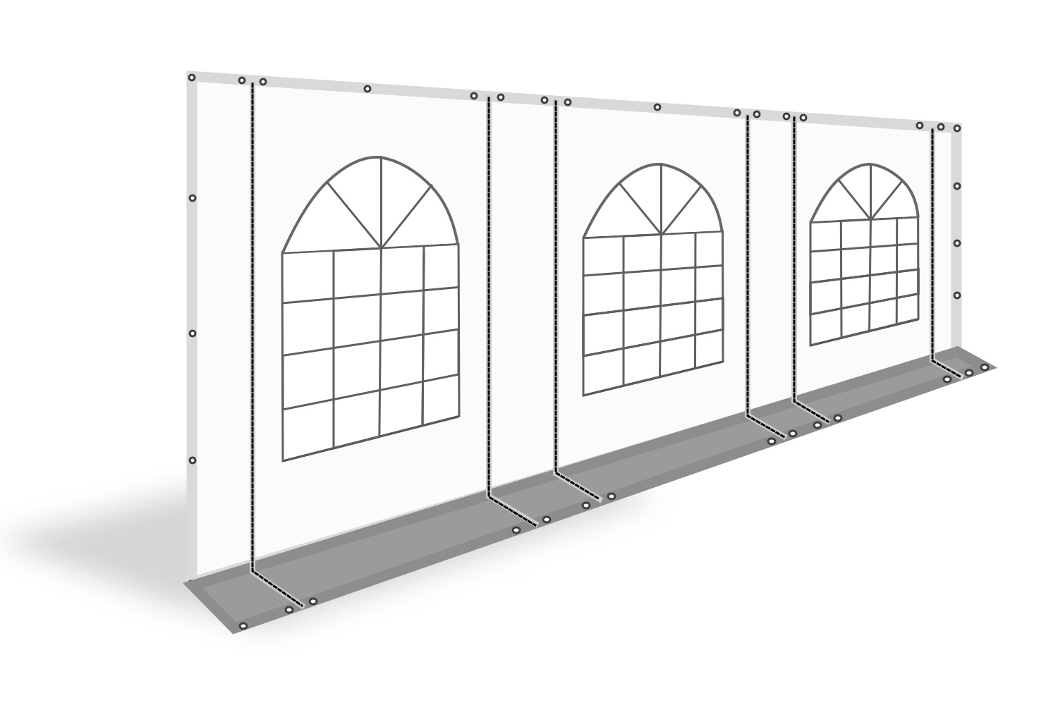 PVC\u0020zijwand\u0020boograam\u0020en\u0020ritsen\u00206m\u002D220cm\u0020hoog\u002Dkies\u0020je\u0020kleur