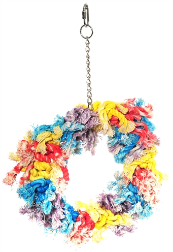 HAPPY\u0020PET\u0020PAPEGAAI\u0020FLOSSIN\u0020RING\u002028X23X8\u0020CM