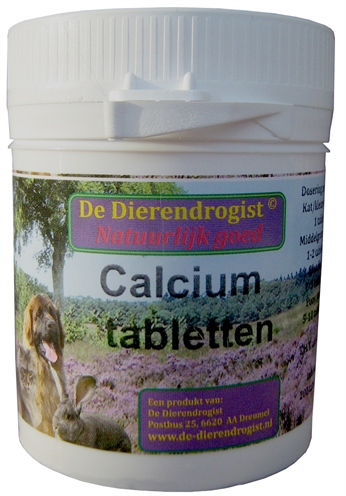 DIERENDROGIST\u0020CALCIUM\u0020TABLETTEN\u0020100\u0020STUKS