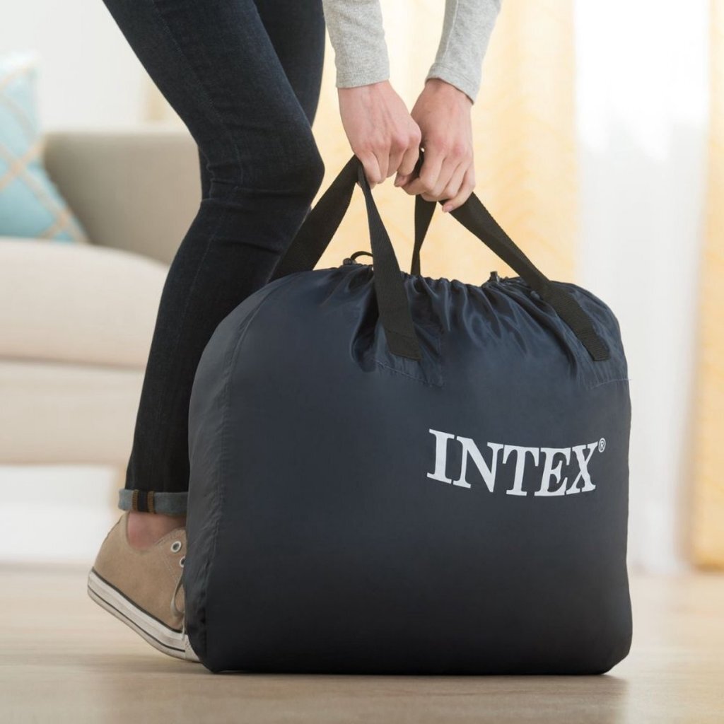 Intex\u002064414ND\u0020DuraBeam\u0020Eleveated\u0020Queen\u00202\u002DPersoons\u0020Luchtbed\u0020152x203x46\u0020cm\u0020Grijs